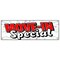 Signmission MOVE-IN-SPECIAL BANNER SIGN apartment rental rent storage free rent home B-72 Move-In-Special - alternate 1